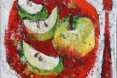 Apples.15x15cm
